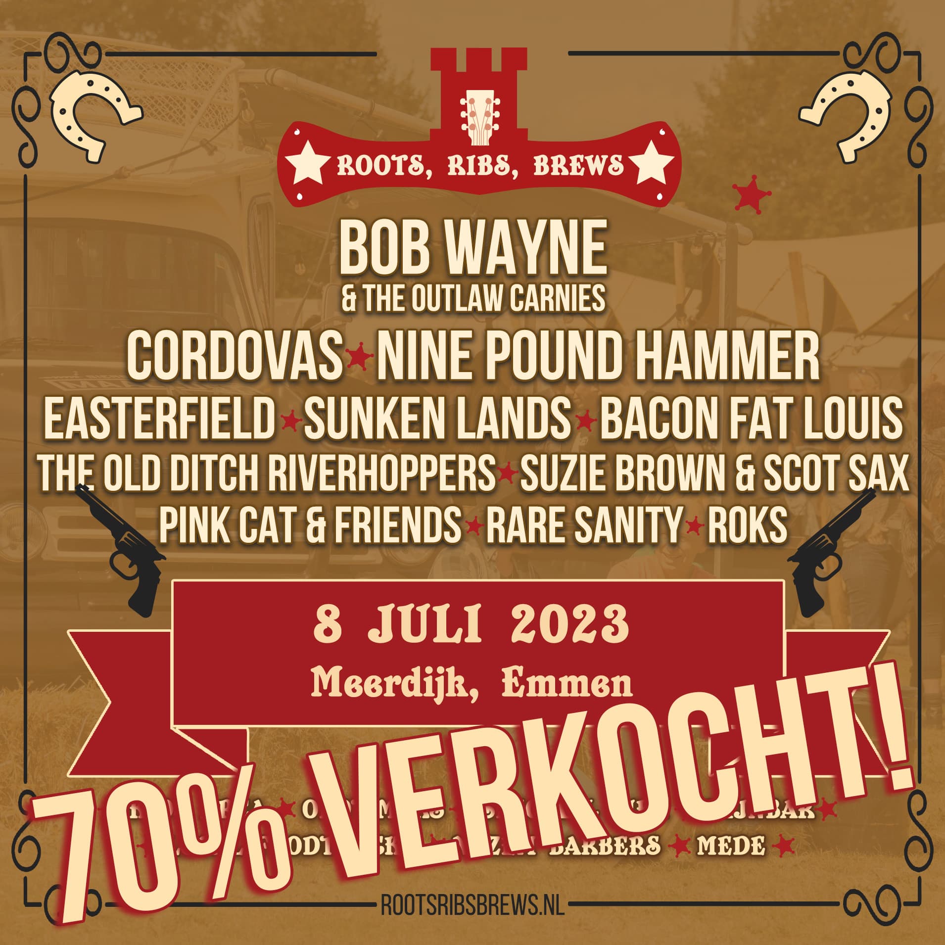 70% inmiddels verkocht